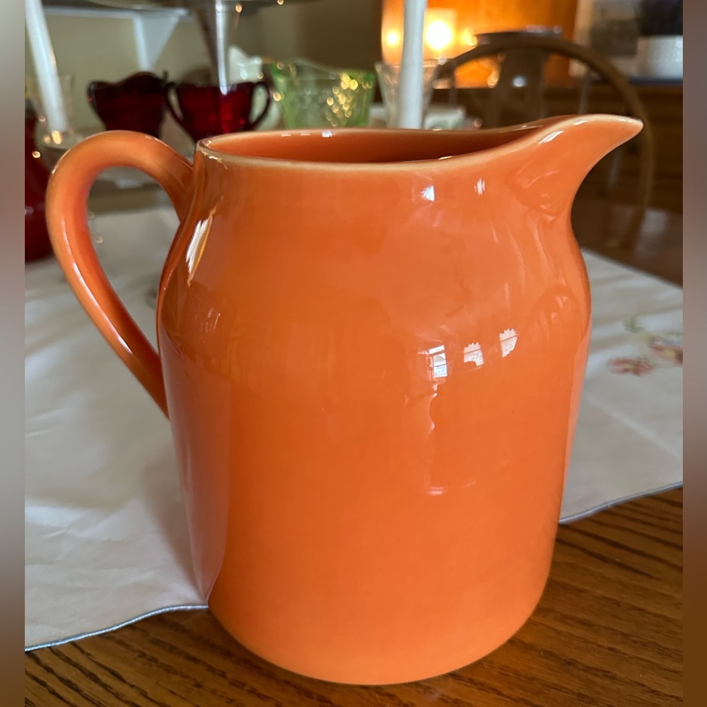 Pretty ceramic pitcher